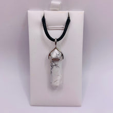 Load image into Gallery viewer, Howlite Point Pendant