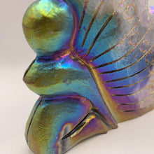 Load image into Gallery viewer, Titanium Angel Aura Amethyst Cluster Fairy