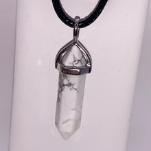 Load image into Gallery viewer, Howlite Point Pendant