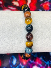 Load image into Gallery viewer, Mixed Tiger’s Eye Bracelet