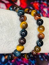 Load image into Gallery viewer, Mixed Tiger’s Eye Bracelet