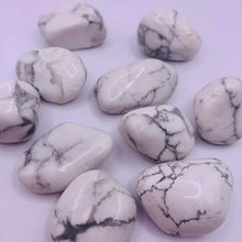 Load image into Gallery viewer, Howlite Tumble Stone