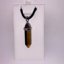 Load image into Gallery viewer, Tigers Eye Point Pendant