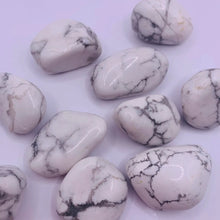 Load image into Gallery viewer, Howlite Tumble Stone