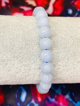 Load image into Gallery viewer, Angelite Bead Bracelet