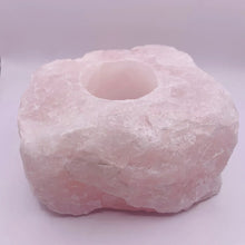 Load image into Gallery viewer, Rose Quartz Candle Holder