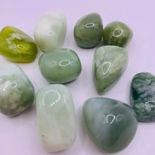 Load image into Gallery viewer, New Jade (Serpentine) Tumble Stone