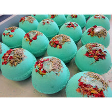 Load image into Gallery viewer, Snow Quartz Manifestation Powerful Reiki Crystal Bath Bomb VEGAN