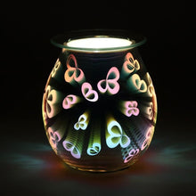 Load image into Gallery viewer, 3D Flower Petal Light Up Electric Oil Burner