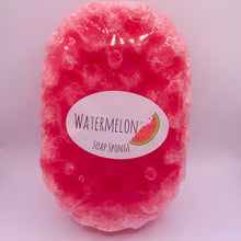 Load image into Gallery viewer, Watermelon Soap Sponge
