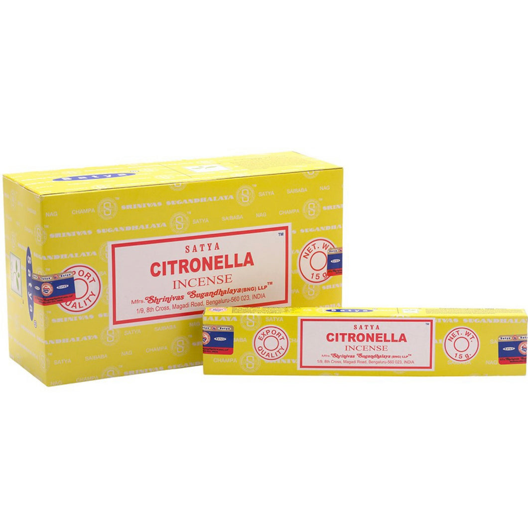 Satya Citronella Incense Sticks