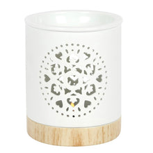 Load image into Gallery viewer, White Mandala Burner
