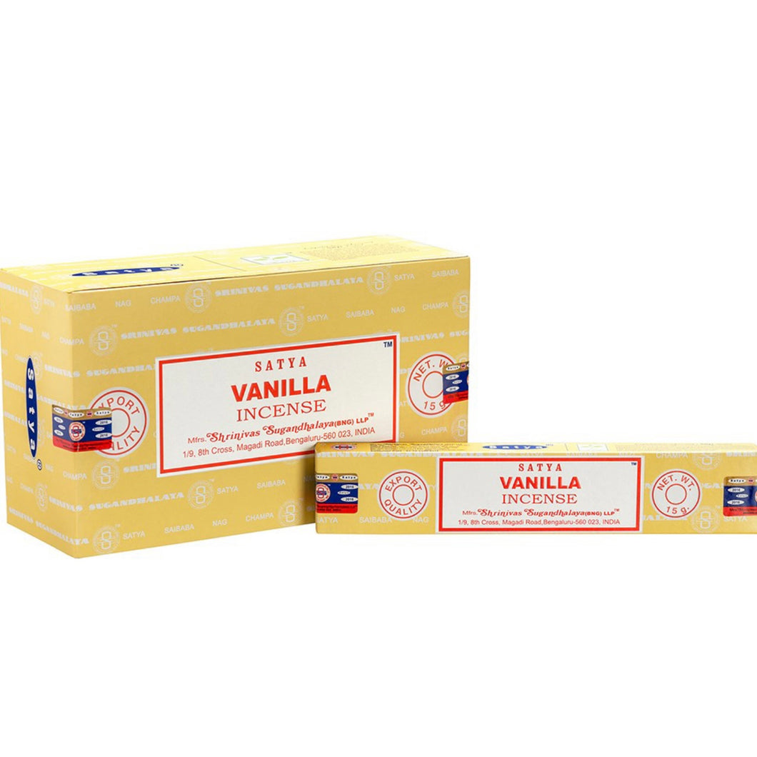 Satya Vanilla Incense Sticks