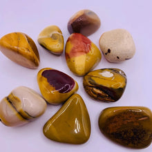 Load image into Gallery viewer, Mookaite (Jasper) Tumble Stone
