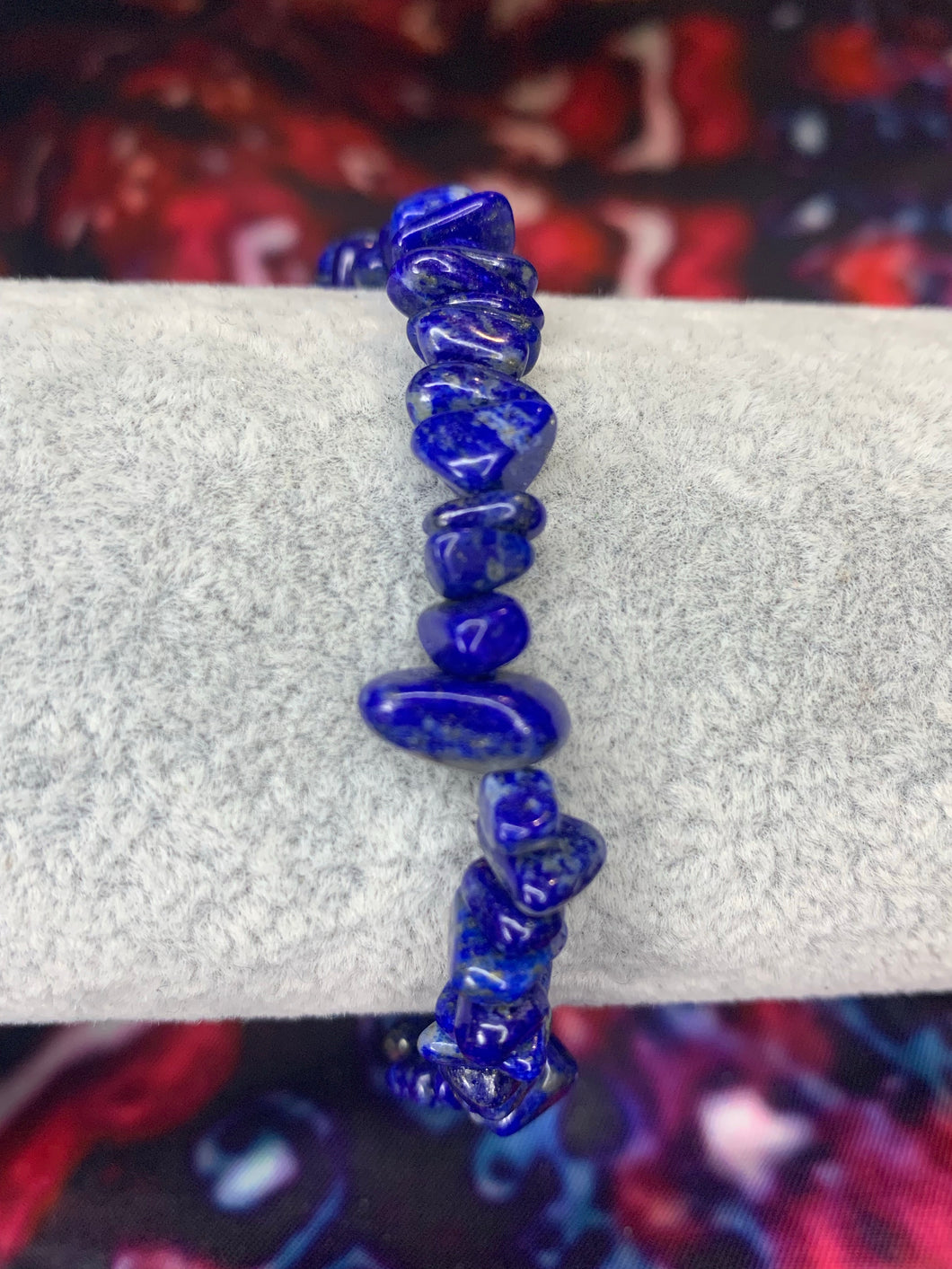 Lapis Lazuli Chip Bracelet