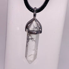 Load image into Gallery viewer, Howlite Point Pendant
