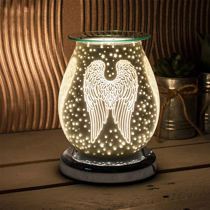 Satin White Aroma Lamp Wings
