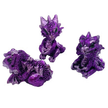 Load image into Gallery viewer, Crystal Baby Dragon World Figures

