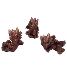 Load image into Gallery viewer, Crystal Baby Dragon World Figures
