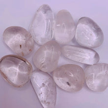 Load image into Gallery viewer, Clear Quartz Tumble Stone
