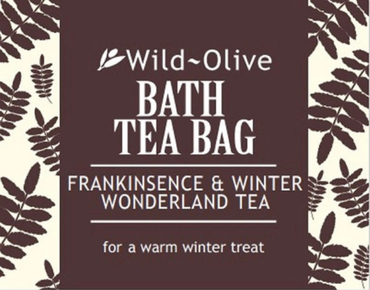 Frankincense & Winter Wonderland Bath Tea Bag