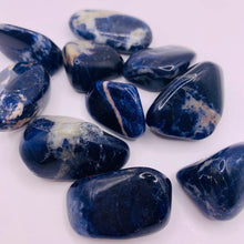 Load image into Gallery viewer, Sodalite Tumble Stones
