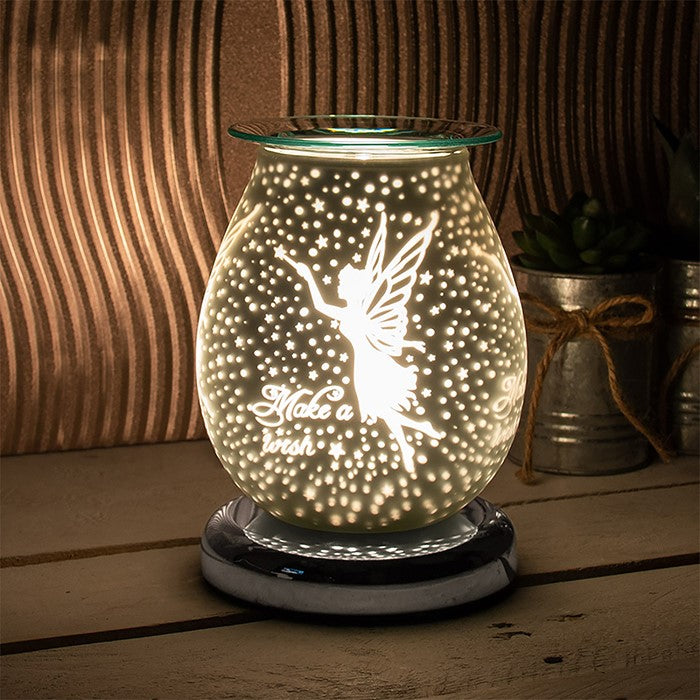 Satin White Aroma Lamp Fairy