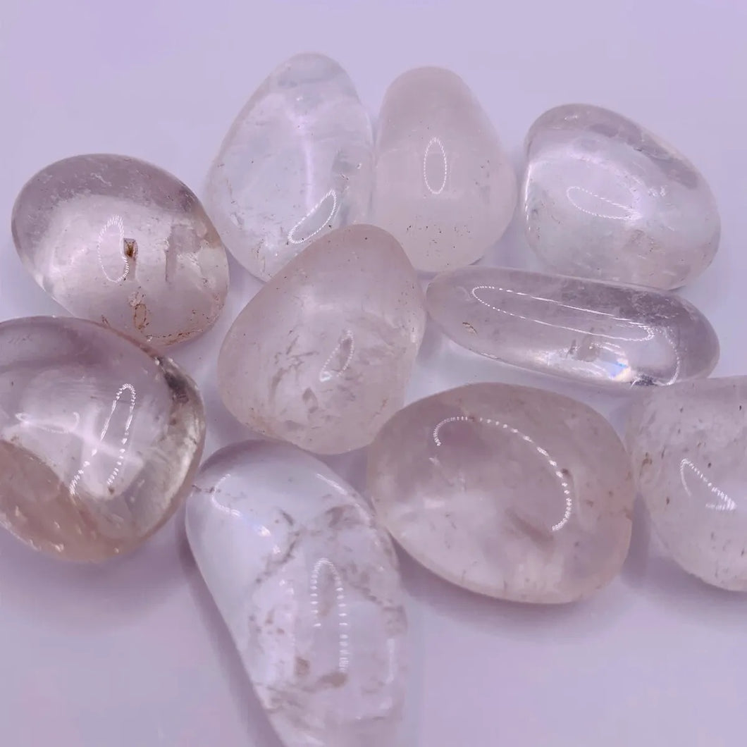 Clear Quartz Tumble Stone