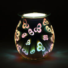 Load image into Gallery viewer, 3D Flower Petal Light Up Electric Oil Burner
