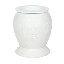 Load image into Gallery viewer, White Ceramic Buddha Electric Oil Burner
